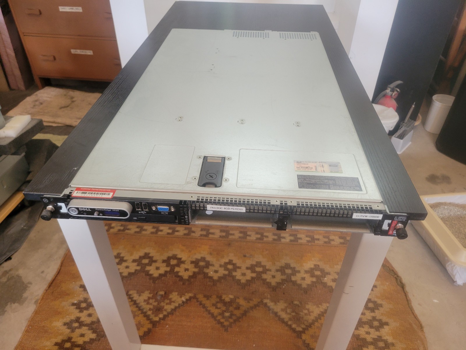 Dell PowerEdge R1950 8 cores 3.0 GHz, 8 GB RAM, w/ cover, no drives