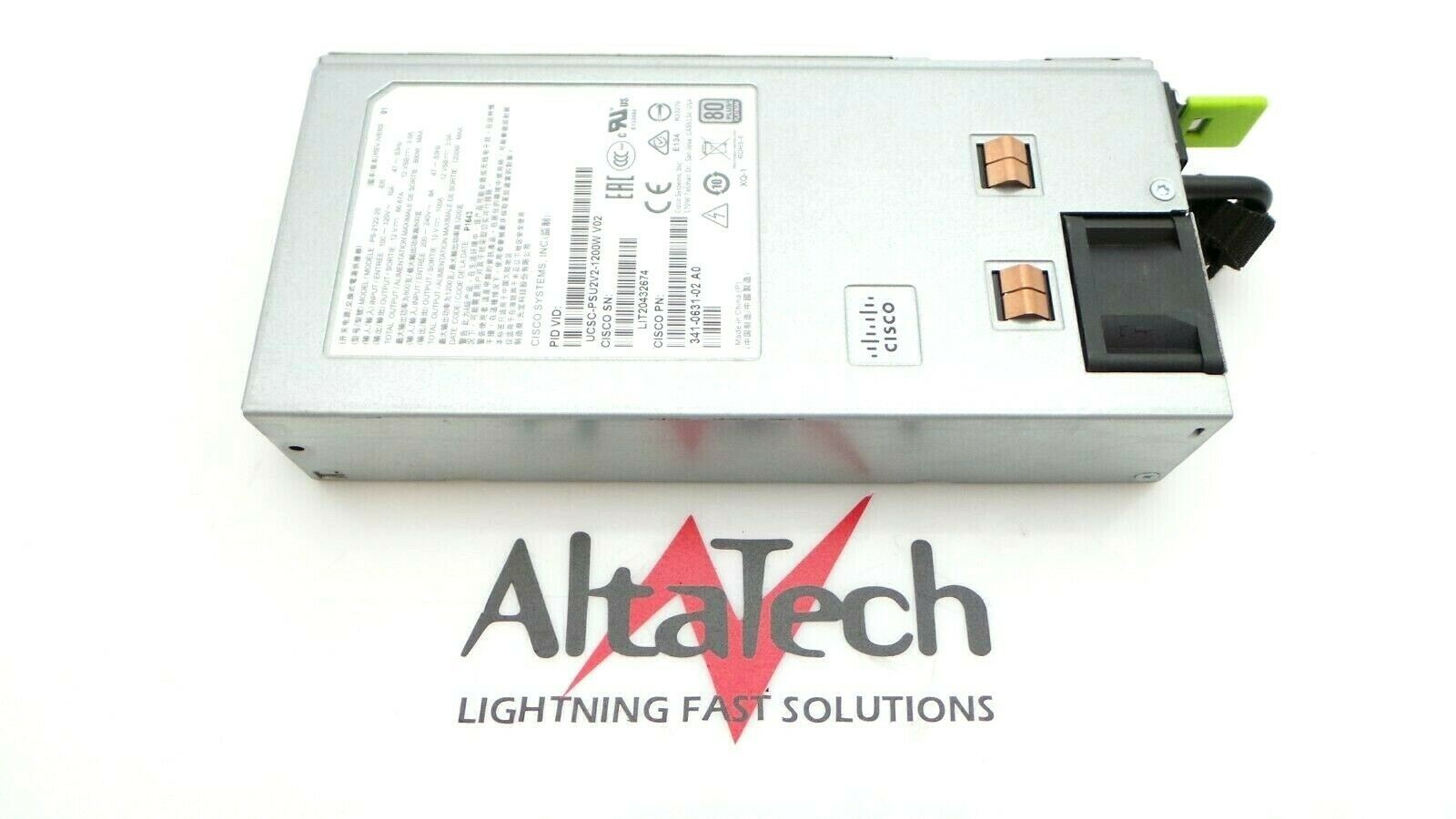 Cisco UCSC-PSU2V2-1200W UCS C-Series 1200W V2 AC PSU Power Supply Unit - Tested