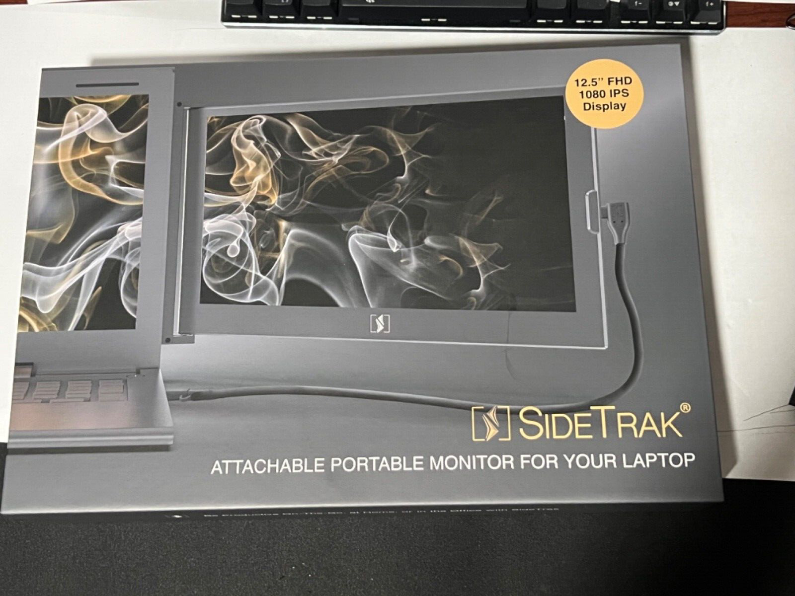 NEW SideTrak 12.5” Full HD attachable portable monitor for laptop