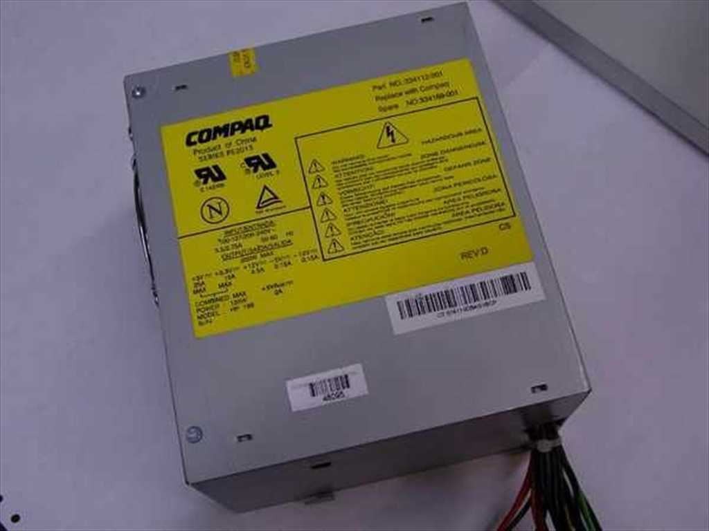 Compaq 334169-001 200W ATX Power Supply Deskpro EN PS2013 100-240V