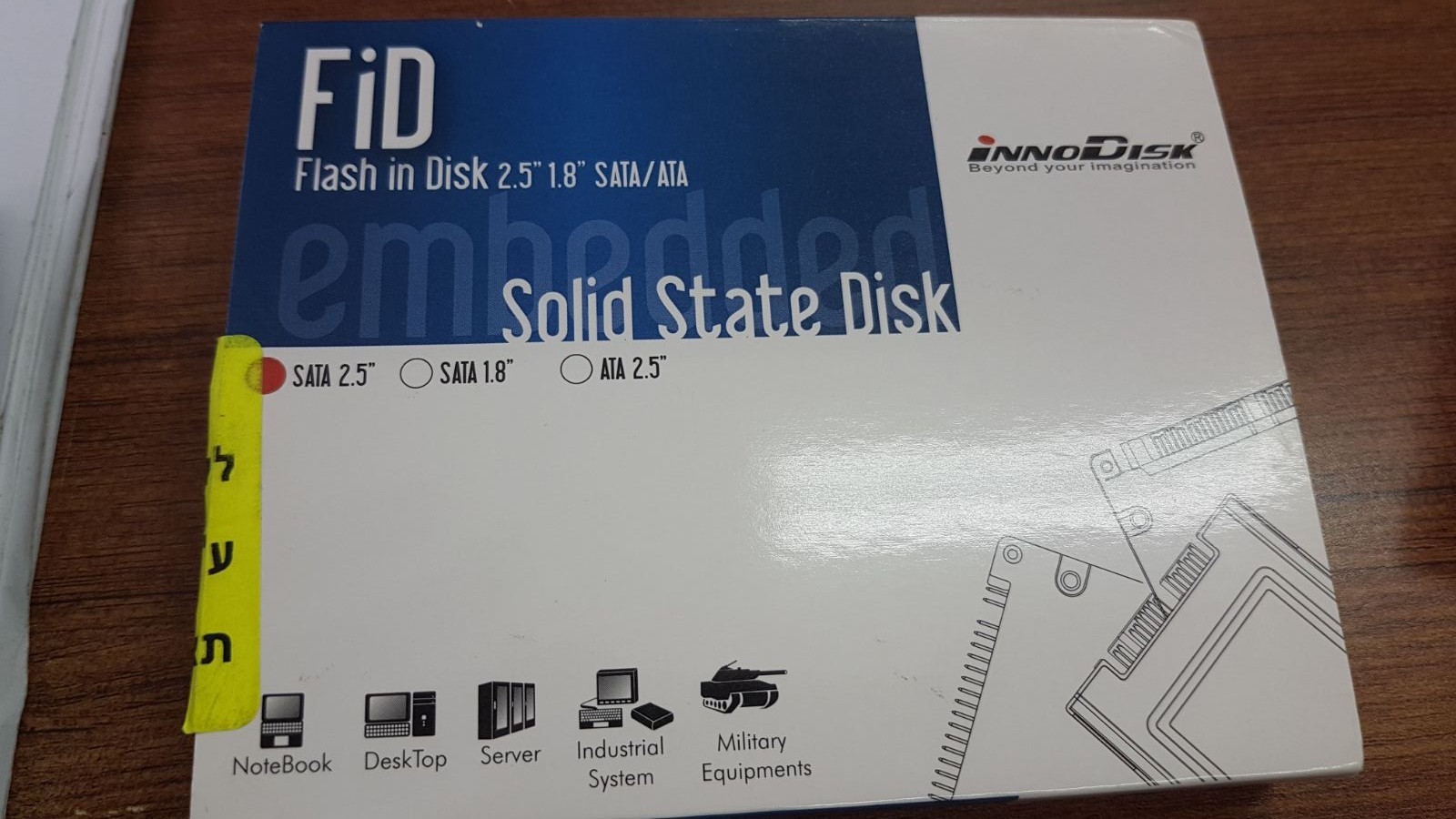 INNODISK D2STJ-32GJ12C1 SATA 2.5" SSD 32GB FLASH IN DISK SATA 10000