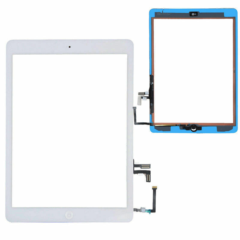 New White iPad Air Screen Replacement 1st A1474 1475 Touch Digitizer+Home Button