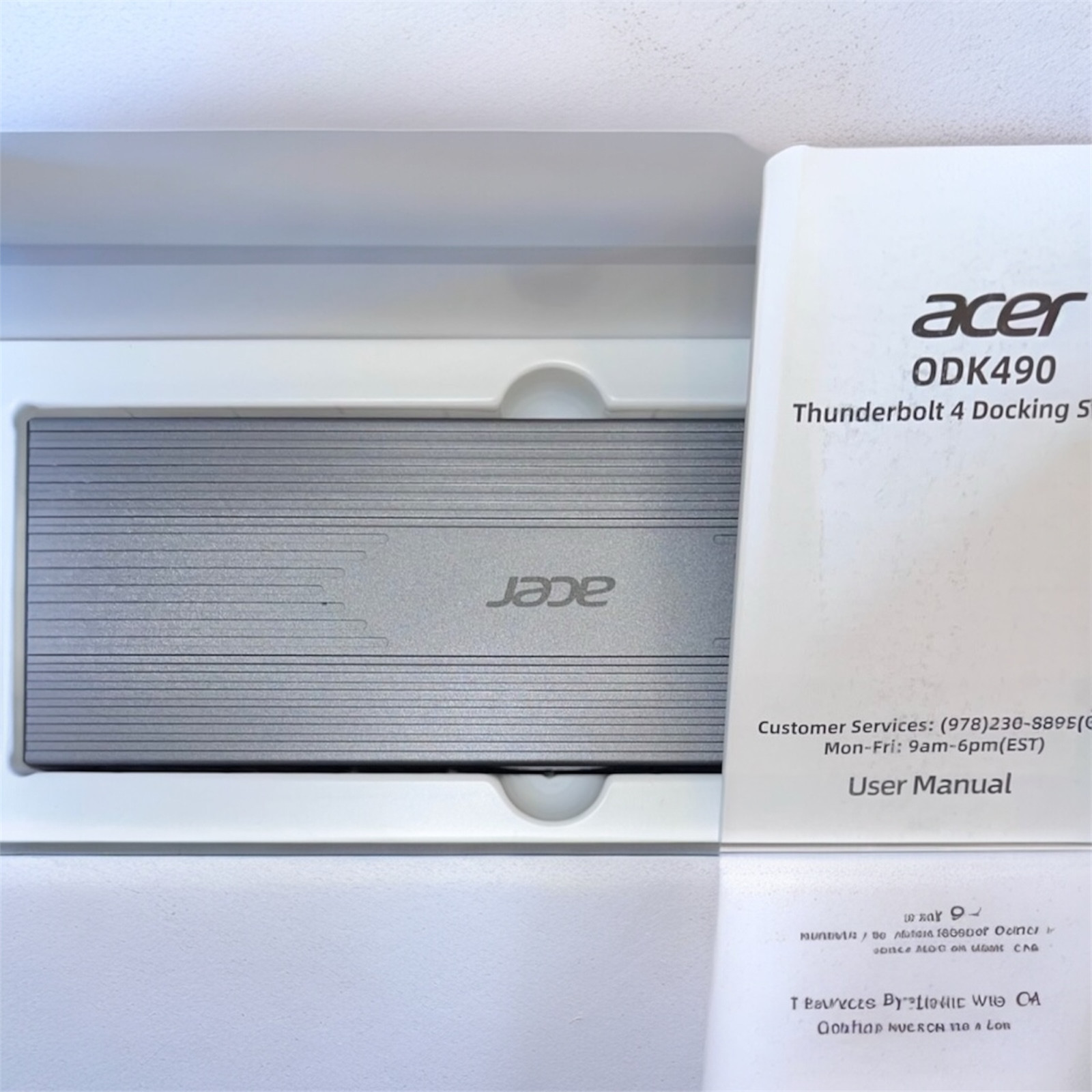 Acer ODK490 Thunderbolt 4 Dock 16‑in‑1 8K USB‑C Multiport Laptop Docking Station
