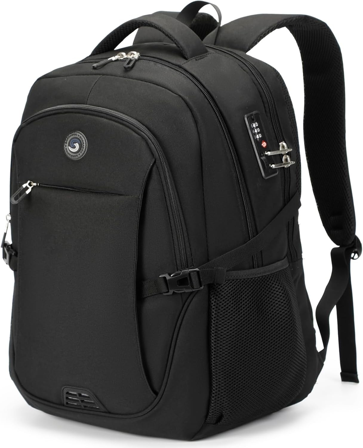 Anti Theft Laptop Backpack with USB Port College Computer Bag Fits 17 Inch