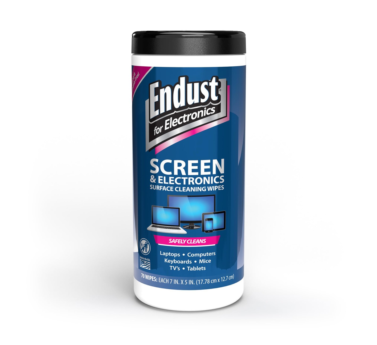 for Electronics; Screen & Surface Cleaning Wipes, Great LCD and Plasma Wipes,...