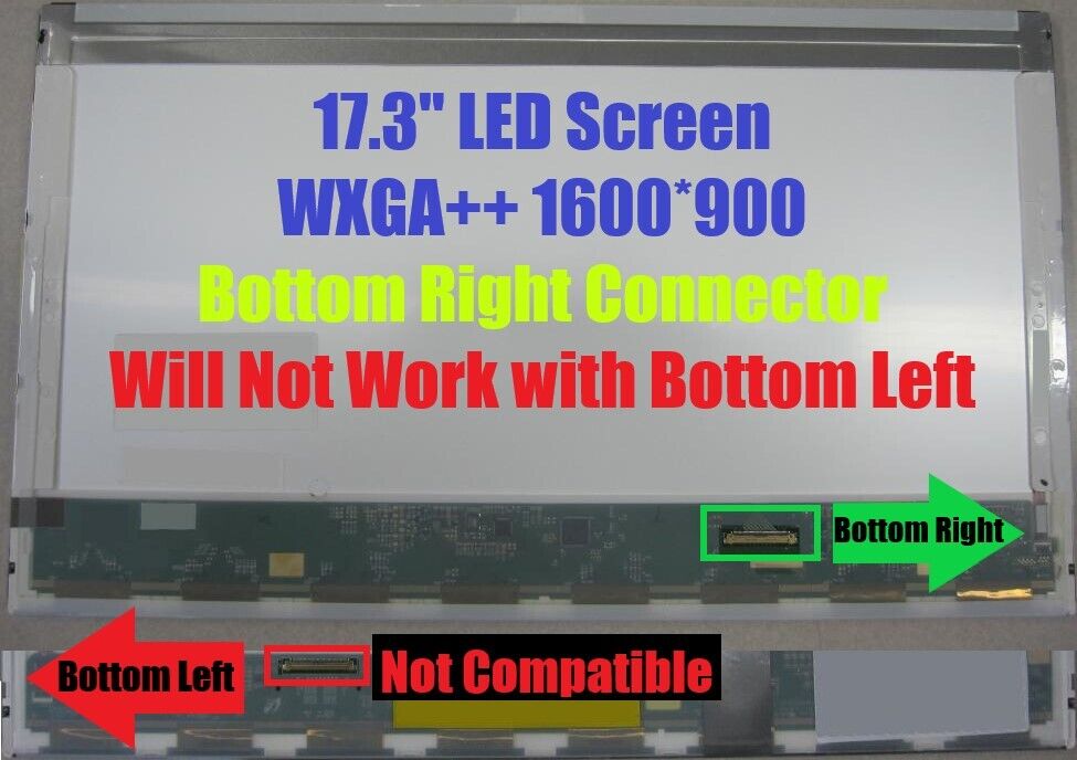 HP PAVILION DV7-3028CA LAPTOP LED LCD Screen 17.3\