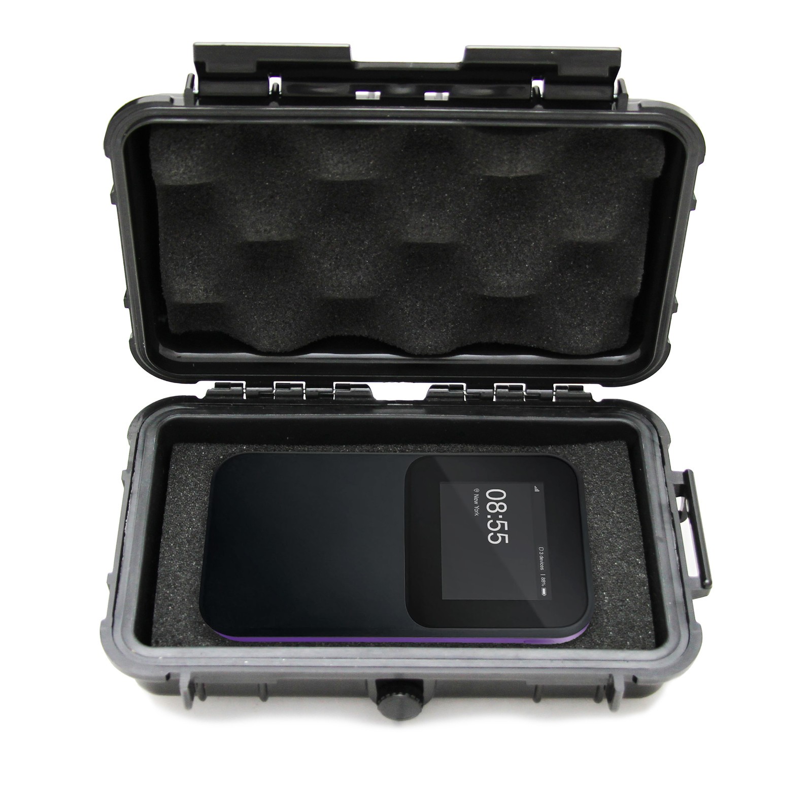 CASEMATIX Travel Case for TravlFi JourneyGo 4G LTE Hotspot Waterproof Hard Case