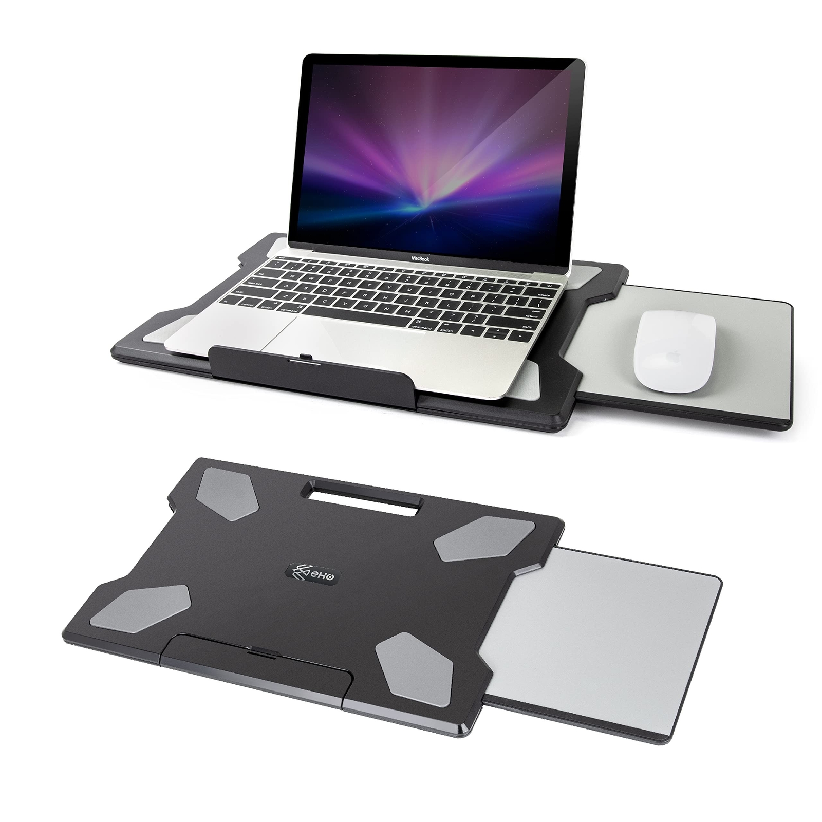EHO Laptop Pad for Your Lap Portable Lightweight Laptop Pad with Foldable Sto...