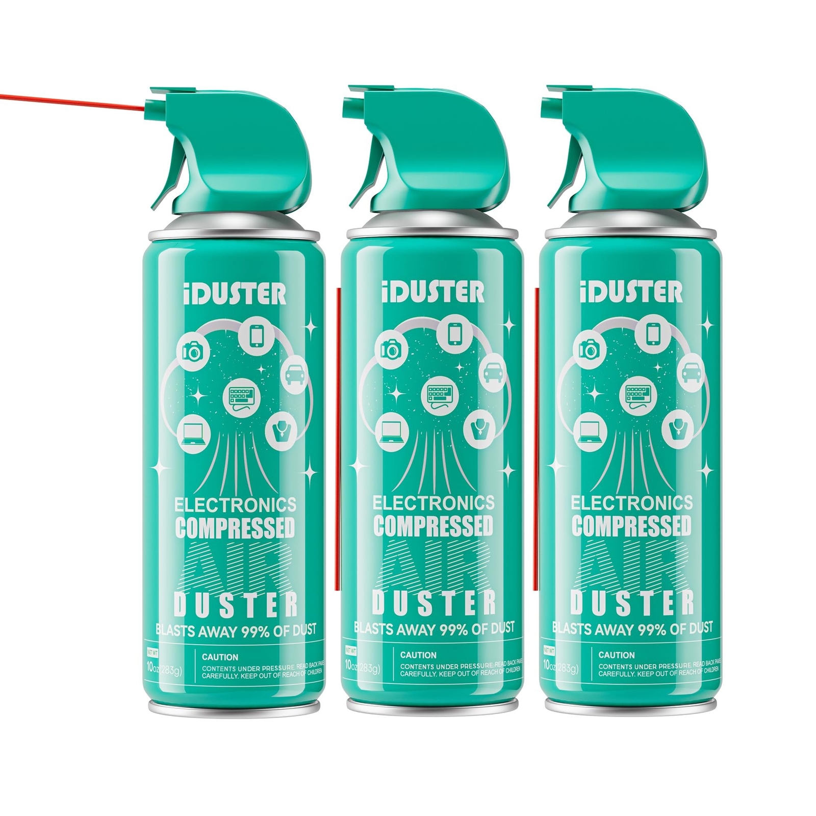 Keyboard Cleaner Air Spray - Air Duster Compressed Air Can for PS5, Computer,...