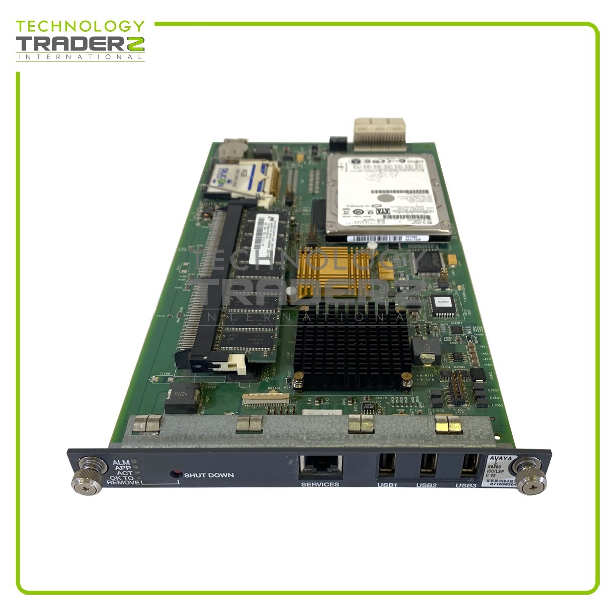 Avaya S8300 ICC/LSP C V2 Media Server Processor Module W/ 1x HDD 1xSSD-C04G-3500