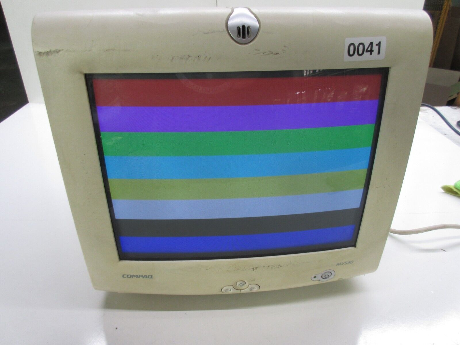 Compaq MV540 CRT Gaming Retro Vintage Monitor TESTED