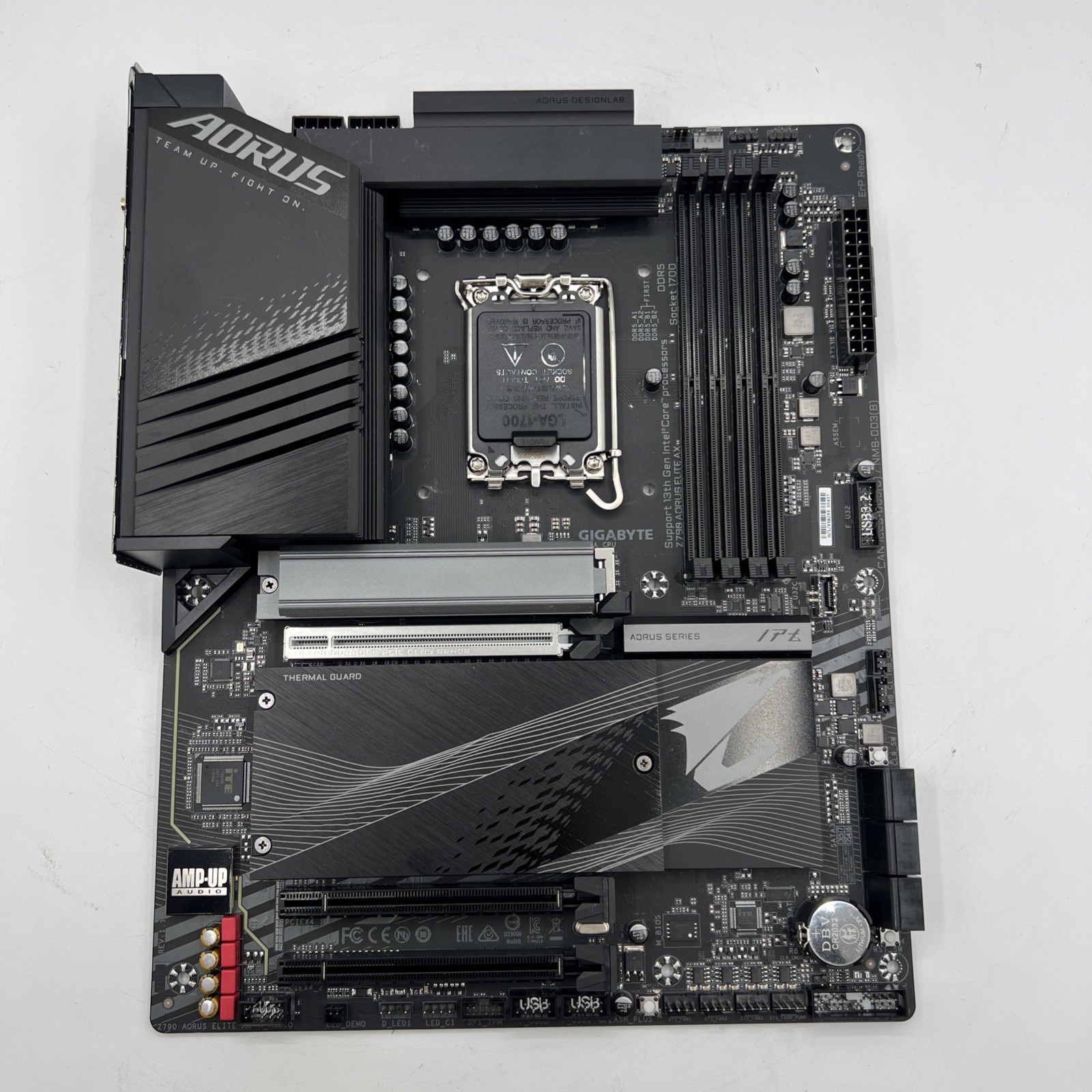 GIGABYTE Z790 AORUS Elite AX Motherboard LGA 1700/ ATX/ DDR5/ Quad M.2/ PCIe 5.0