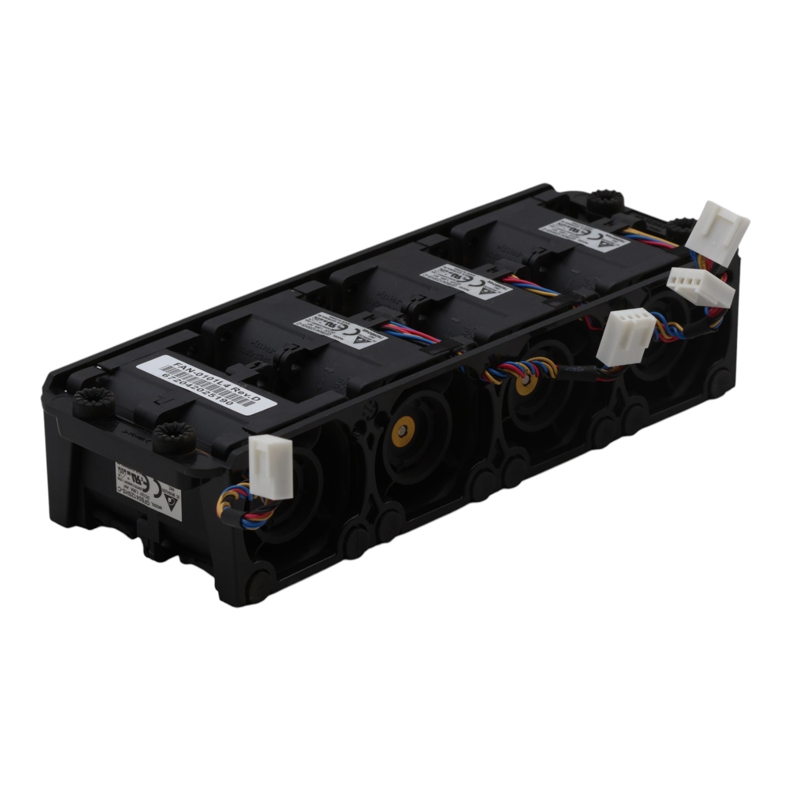 Supermicro 4x FAN-0101L4 Rev.D 40mm Counter-Rotating Server Fan Fan Kit