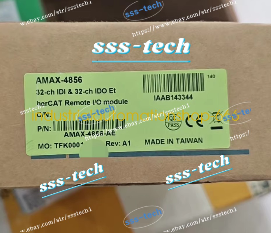 1Pcs New AMAX-4856 AMAX-4856-AE Remote I/O module Via DHL or FedEX