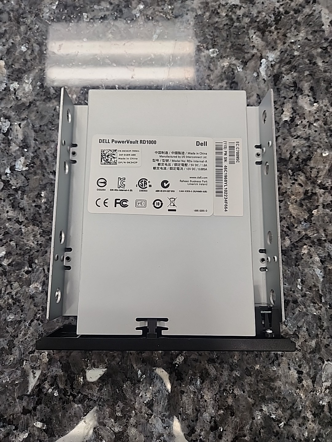 Dell 0K342P PowerVault Internal Data Cartridge