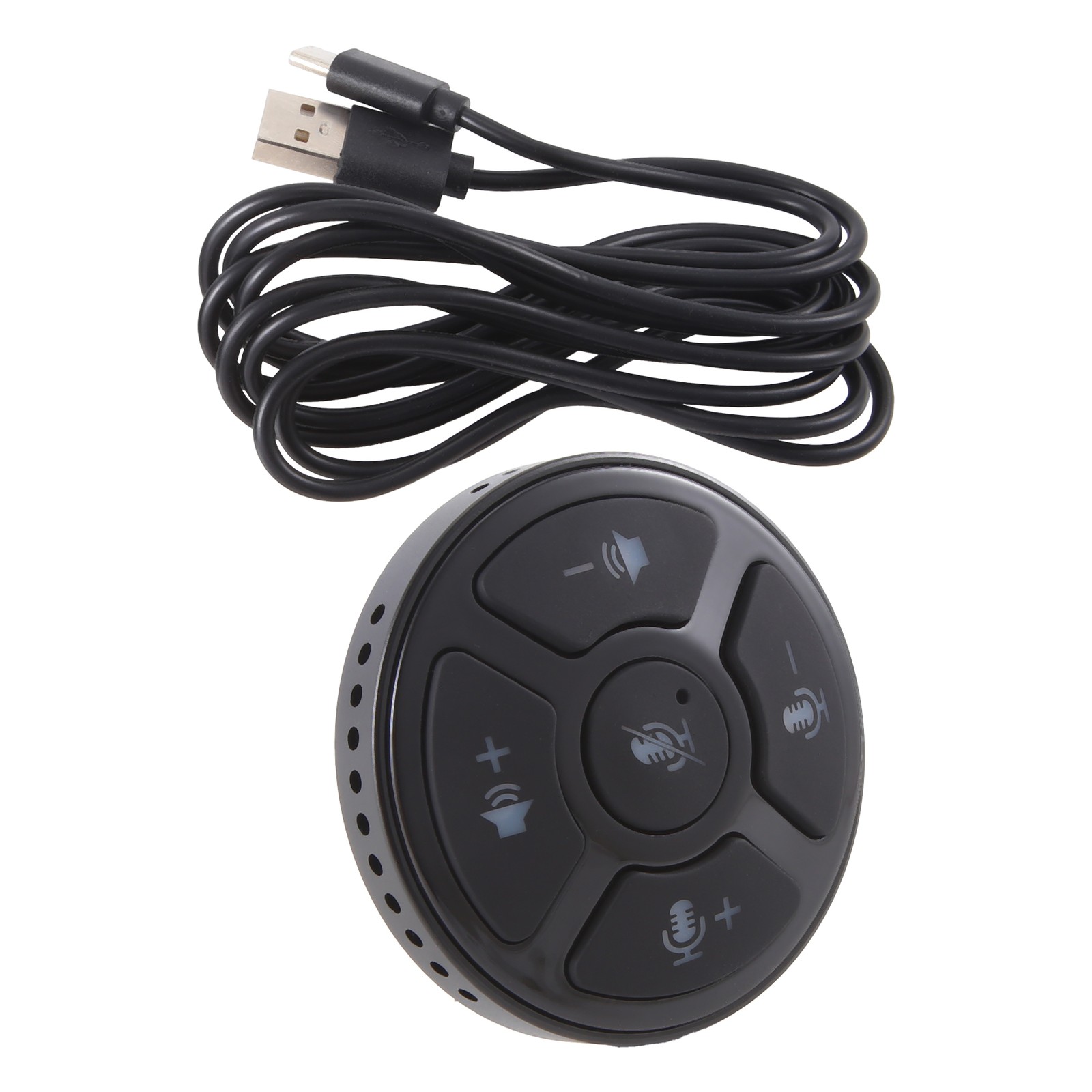 Desktop USB Conference Microphone Speaker 360° Omnidirectional PC Computer1603