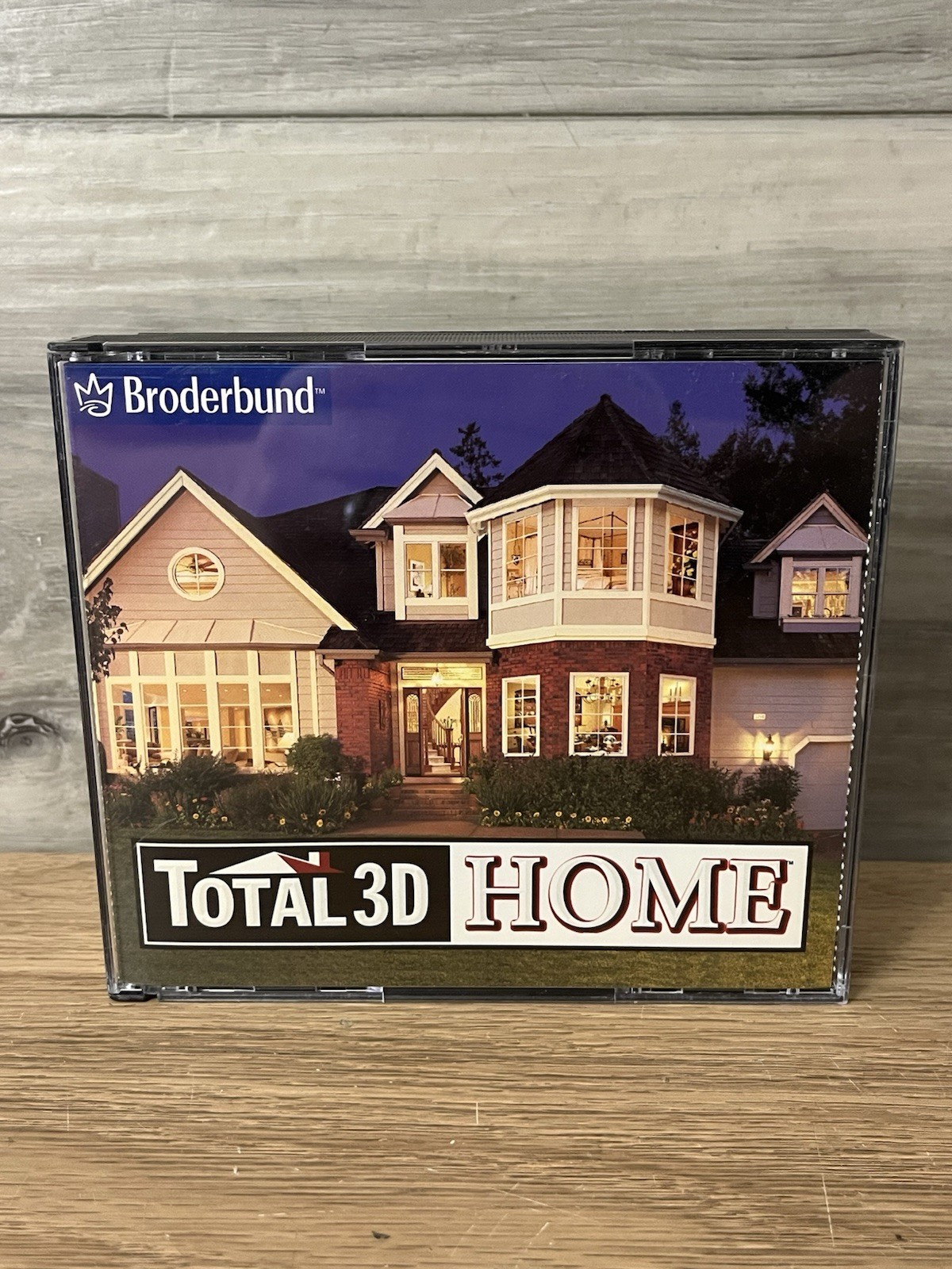 TOTAL 3D HOME ~ BRODERBUND 2000 CD-ROM WINDOWS 95/98 DELUXE 3.0 ~ REDECORATE