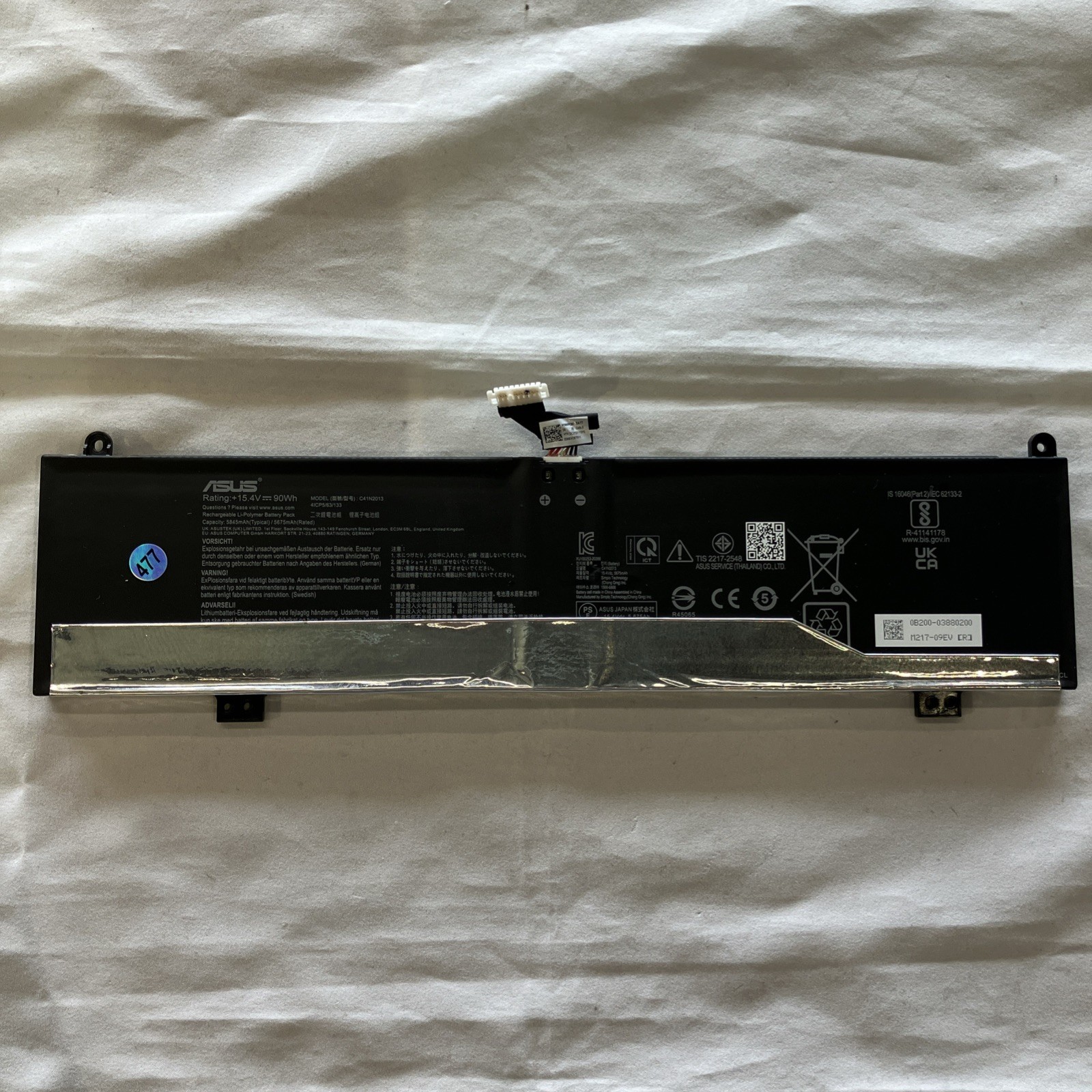 C41N2013 New OEM Battery for ASUS ROG Zephyrus M16 S17 GU603HE GU603HM GU603HR