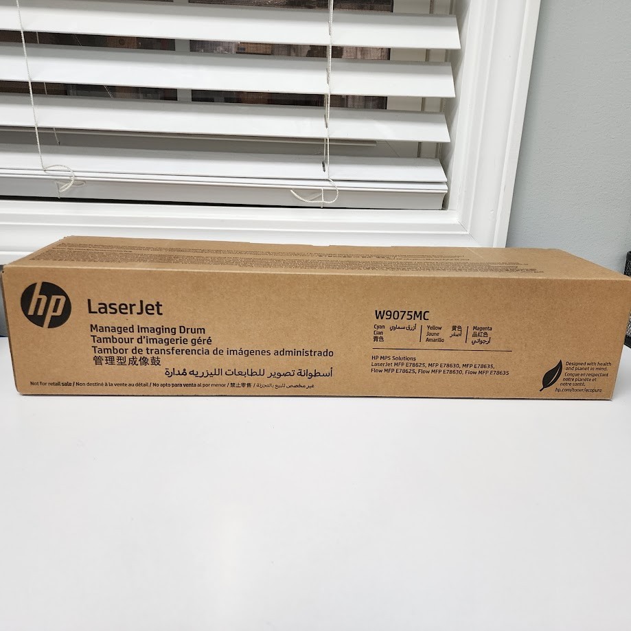 Genuine HP W9075MC Imaging Drum MFP E78635dn HP Color Laserjet Managed MFP E7863