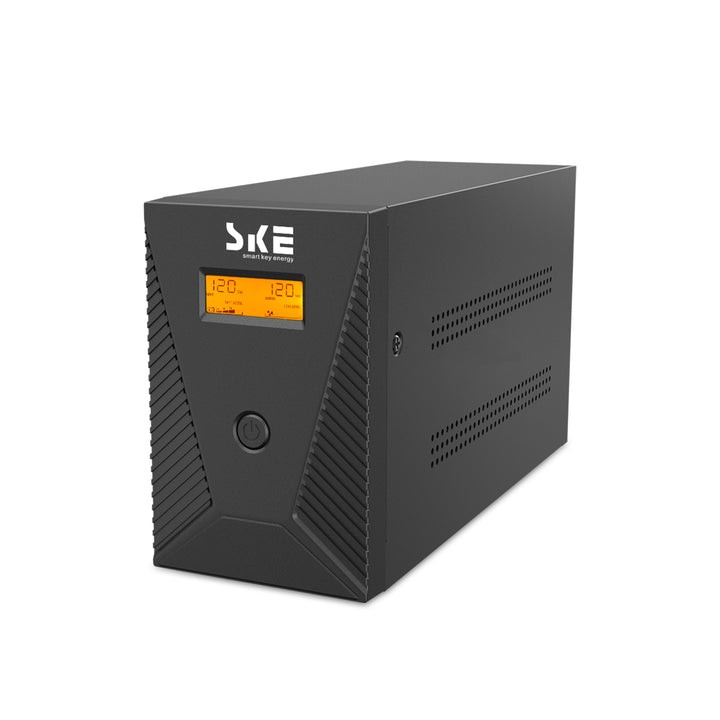SKE SMART KEY ENERGY SKE UPS BATTERY BACKUP 600VA/360W -SK600 - BLACK
