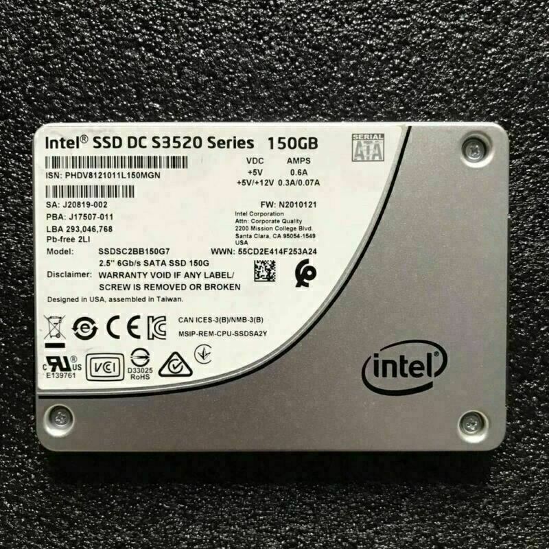 150GB SSD Intel DC S3520 6Gb/s 2.5INCH SATA SSD SSDSC2BB150G7 Solid State Drive