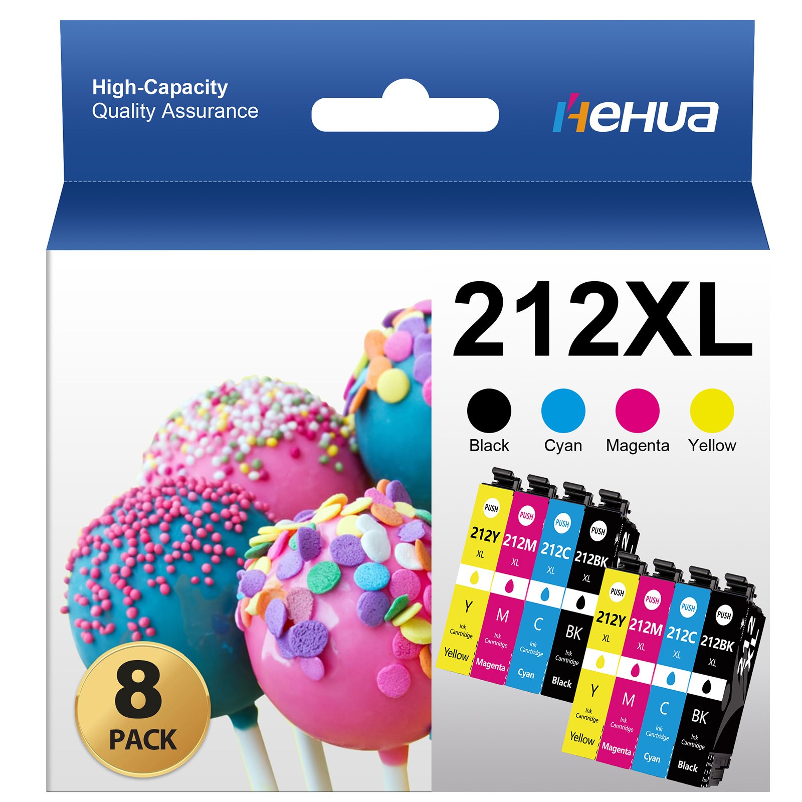 212XL T212XL Ink Cartridges For Epson Workforce WF-2850 XP-4100 XP-4105 Printer