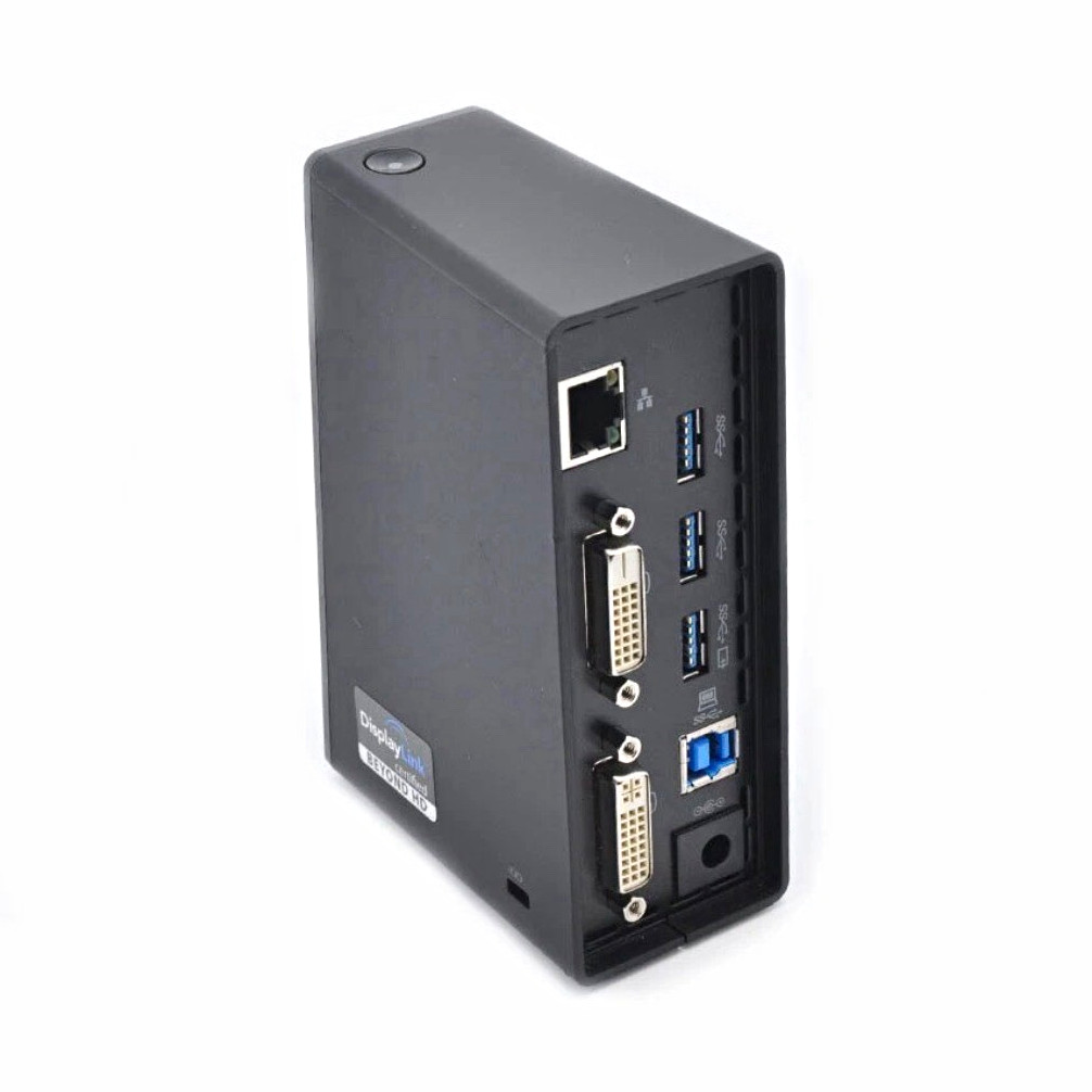 Lenovo ThinkPad DisplayLink Docking Station USB 3.0 DVI RJ-45 Black