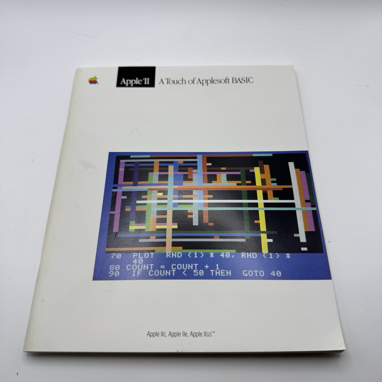 Apple II A Touch of Applesoft BASIC Manual A2L2077 Apple IIe IIc IIGS