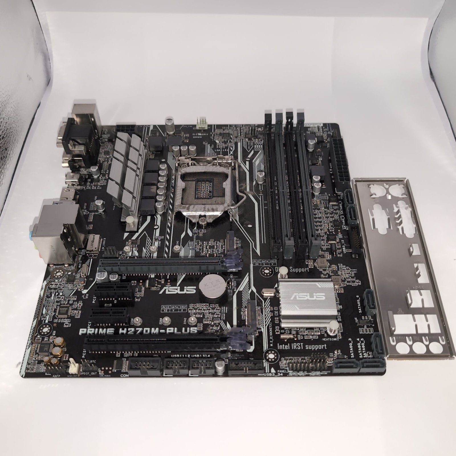 ASUS PRIME H270M-PLUS Intel Socket LGA1151 DDR4 mATX Motherboard w I/O Shield