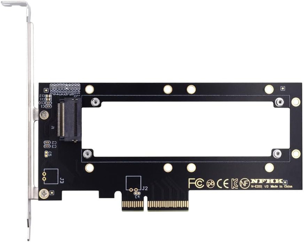 PCI-E4.0 4X Host Converter to EDSFF GEN-Z Nvme Ruler 1U E1.S 5.9Mm 8.0Mm