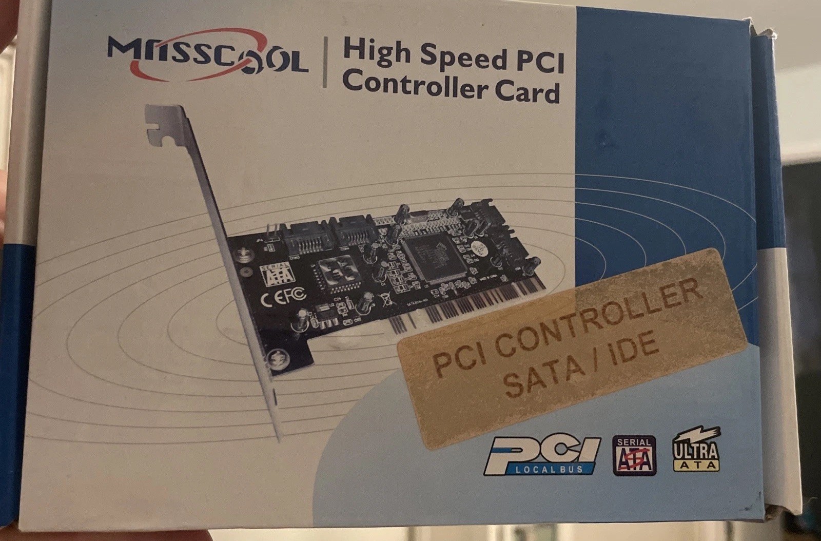 Masscool XWT-RC018 PCI Card 4 internal SATA Accessory for Motherboard