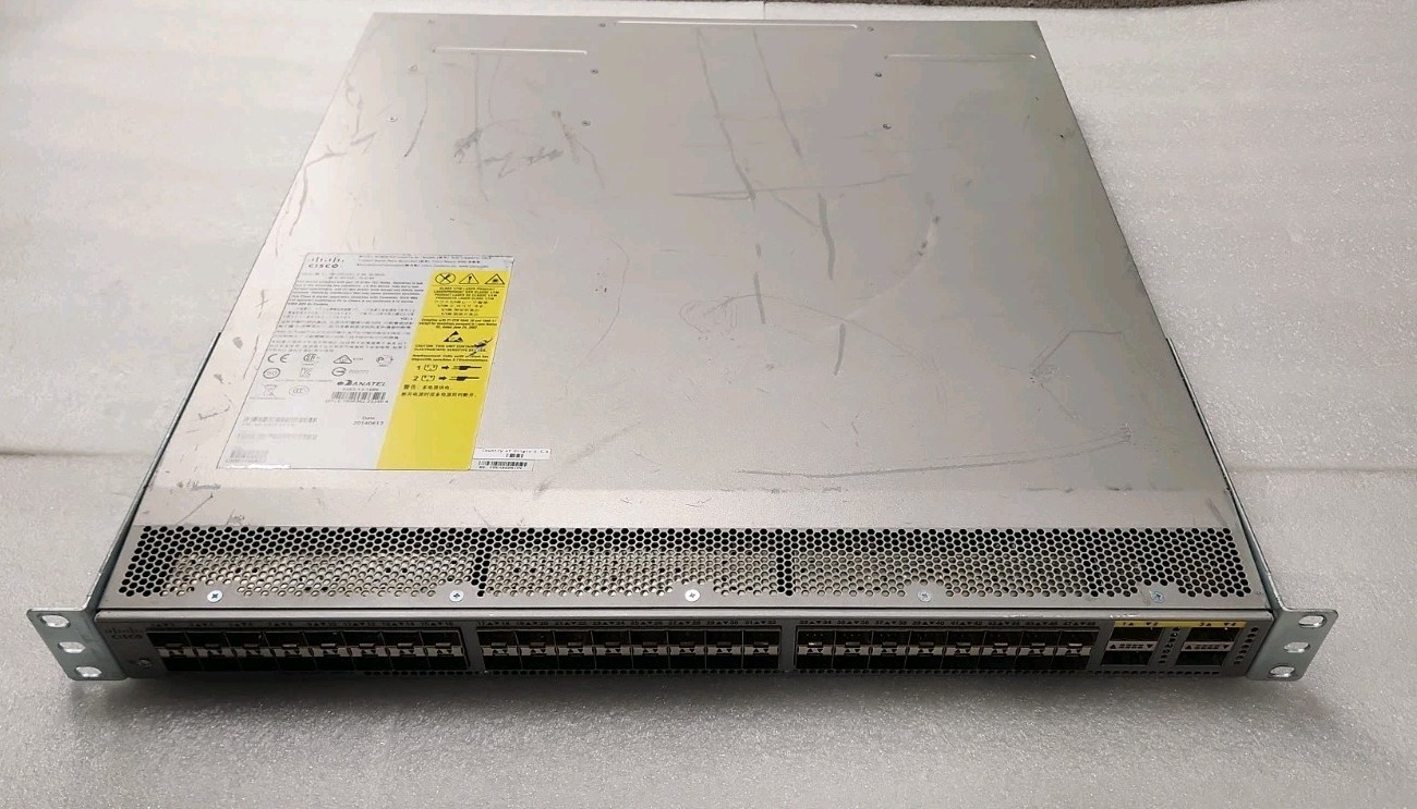 Cisco Nexus 3064-X 48-Port 10Gb SFP+ Switch - 4x 40Gb QSFP+ - N3K-C3064PQ-10GX