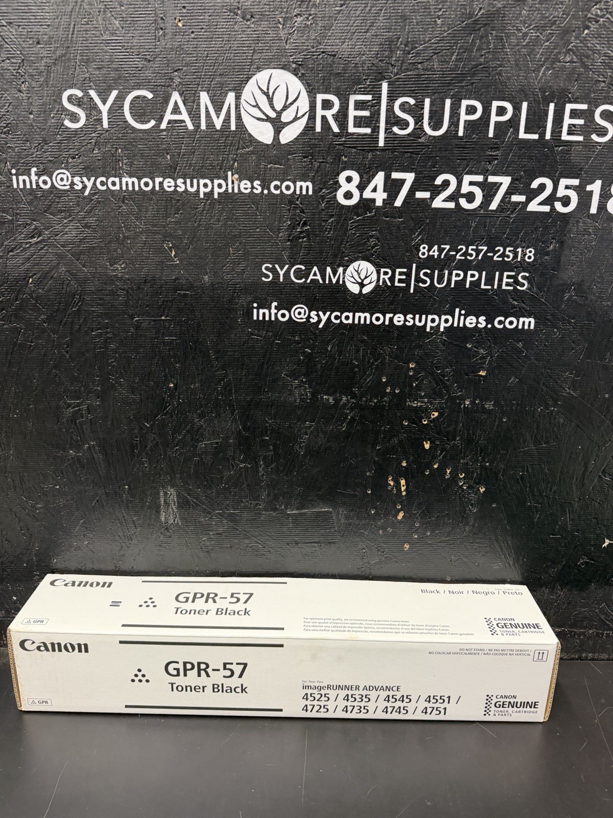 Canon GPR-57 Black Toner 0473C003 imageRUNNER ADVANCE 4525i 4535i 4545i 4551i