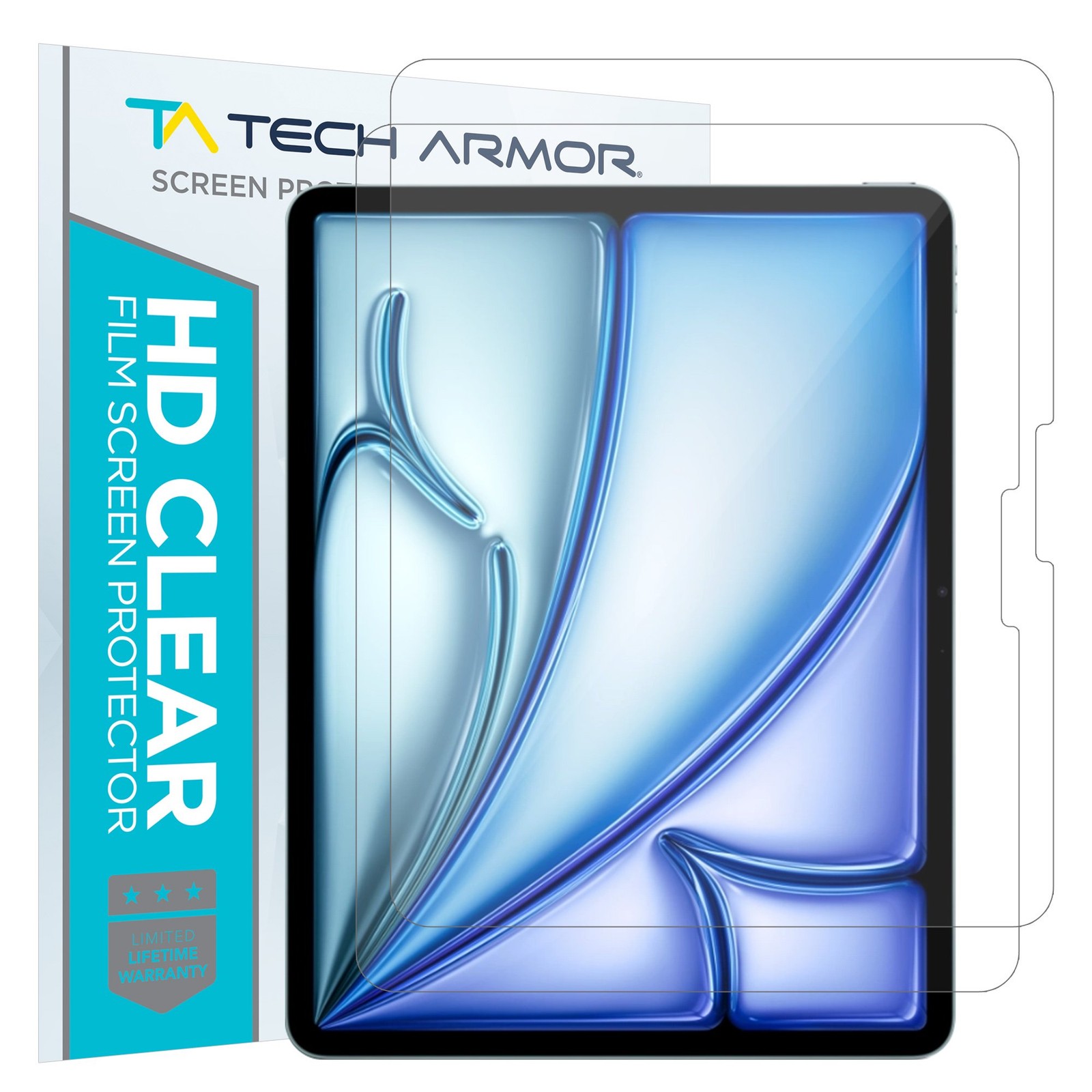 Tech Armor Matte Film Screen Protector for iPad Air 13 M4 (2026), M3, M2- 2Pack