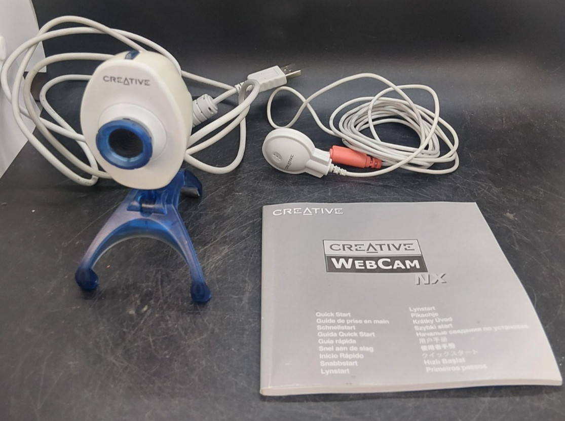 Creative Webcam NX USB Vintage PC Camera Windows XP 2000 98
