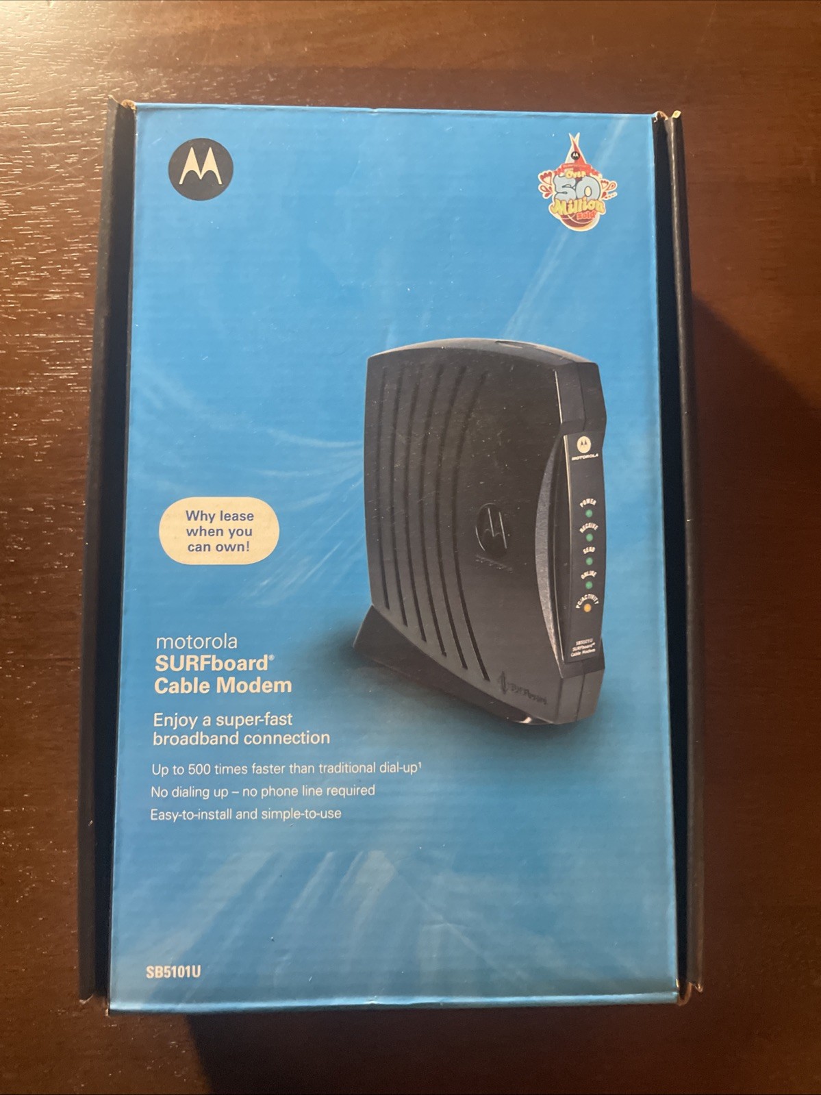 New Motorola SURFboard SB5101U Cable Modem High Speed Internet  ~ 38.91 Mbps