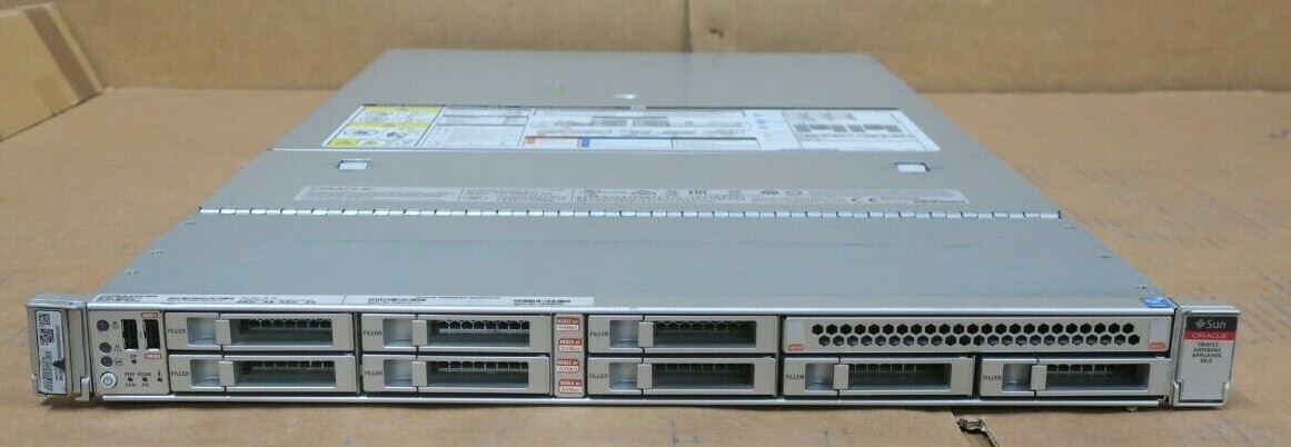 Sun Oracle X5-2 2x 8C E5-2630Lv3 1.8GHz 32GB Ram 8-Bay 1U Database Appliance
