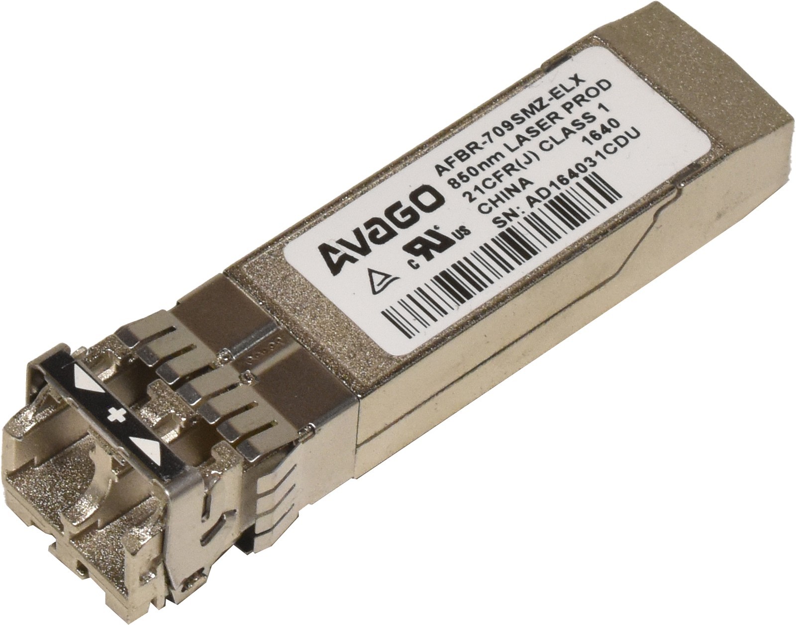 AVAGO AFBR-709SMZ-ELX 10Gb SFP+ SR 850 nm 300m MMF LC Duplex Transceiver Module
