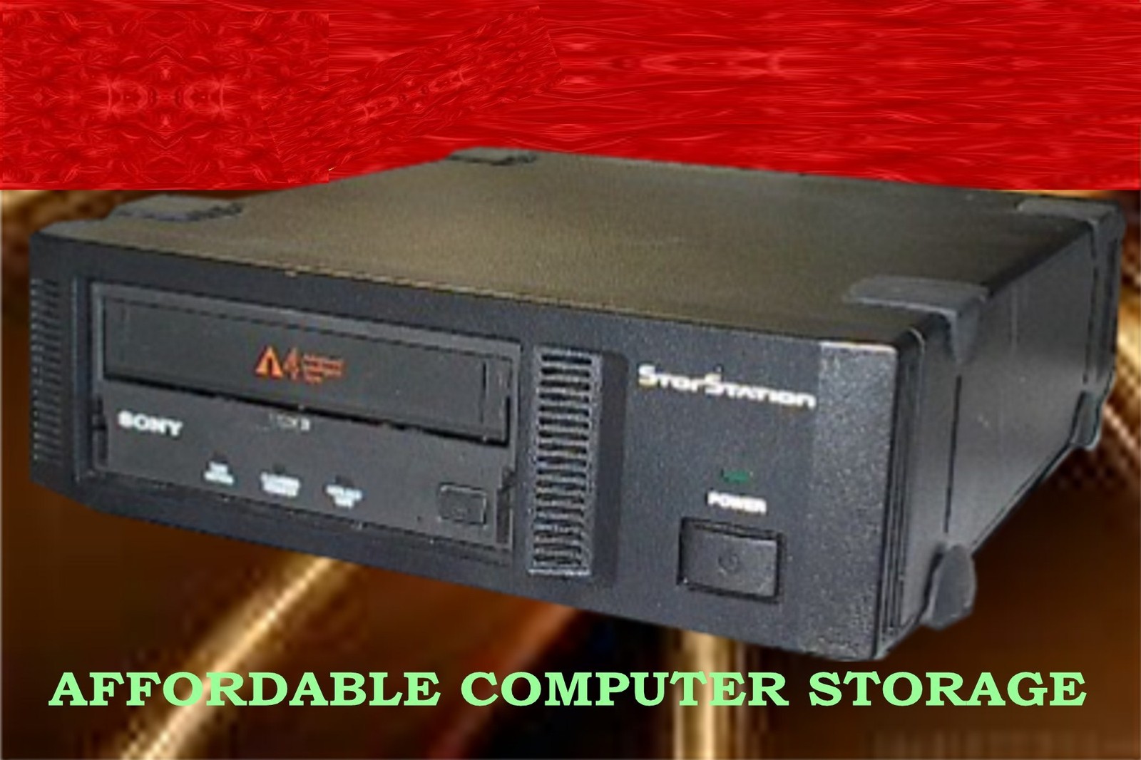 SONY tape drive ATDEA4 EXTERNAL 520Gb AIT4 AIT-4 LVD SDX-900V AITe520 