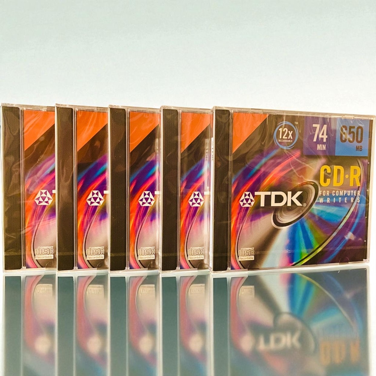 CD Media Lot – 6× TDK CD-R, 1× MITSUI CD-R, 1× CD-R74, 2× Sony CD-RW – Sealed