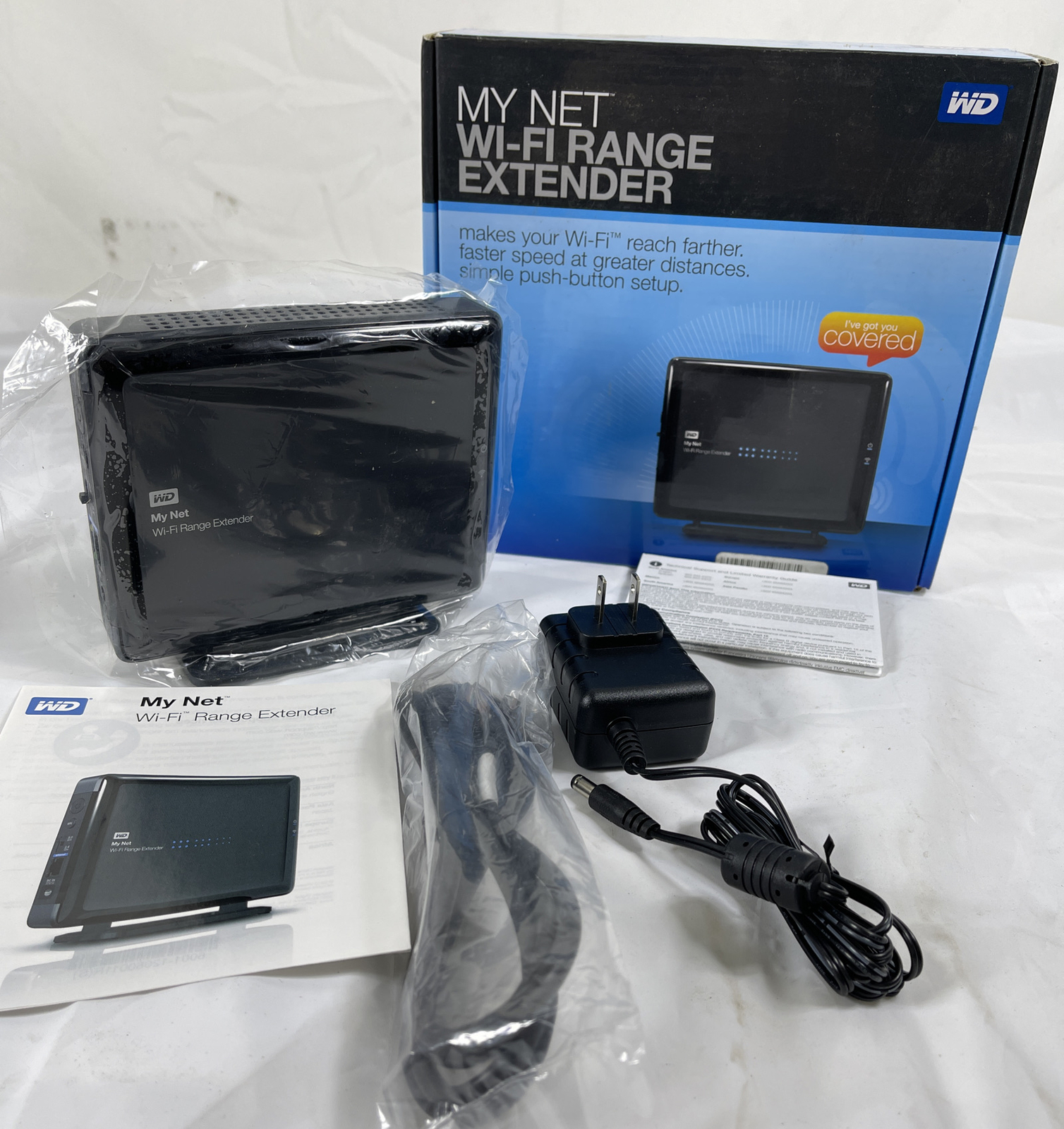 WD My Net Wi-Fi Range Extender - Dual-band Wireless N 450Mbps