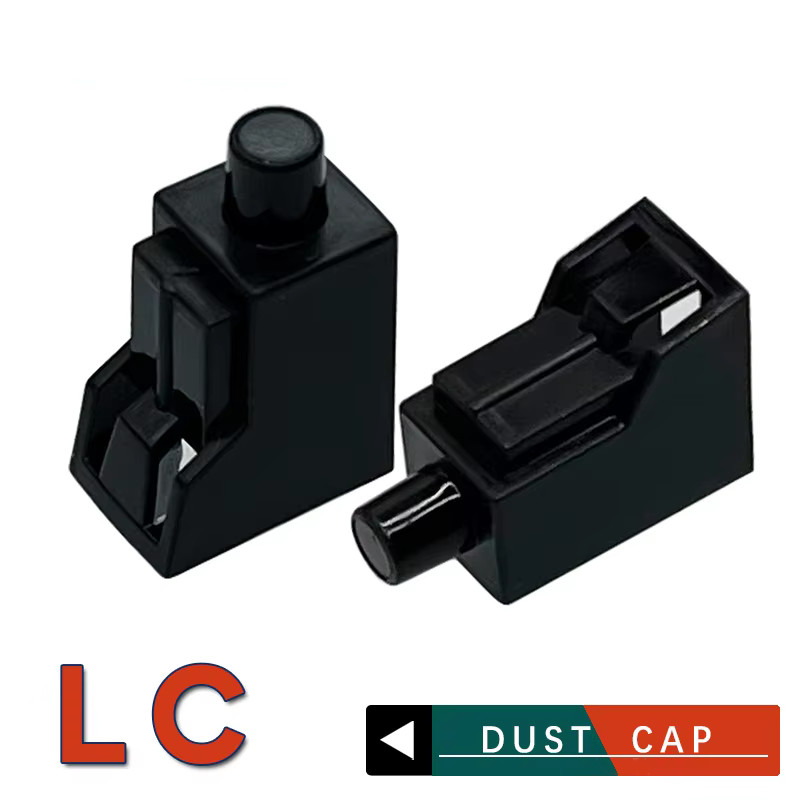 50/100pcs LC Fiber Optic Tool Dust Cover Connector Dust Protective Cap Dust Cove