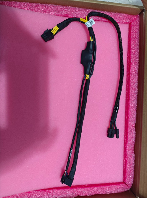 New DELL PowerEdge R760 GPU Power Riser 4 Cable Dual 8-Port Cable 09PVH2 9PVH2