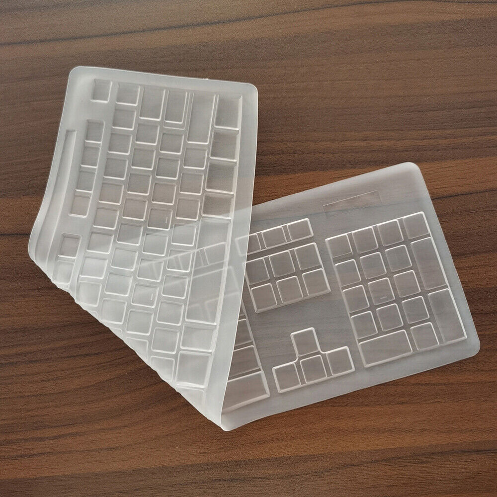  2 Pcs Waterproof Film Keyboard Cover Easy to Clean Space-saving