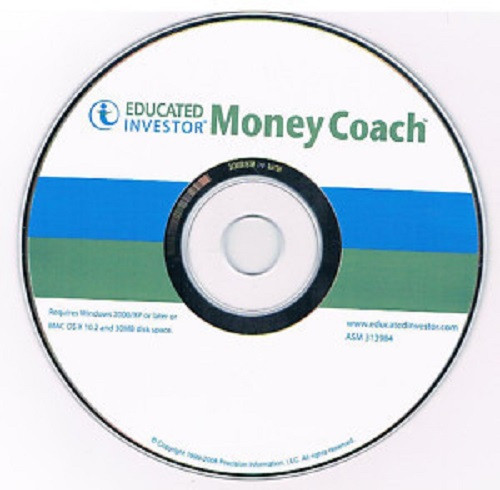 MONEY COACH BY EDUCATED INVESTOR SOFTWARE CD