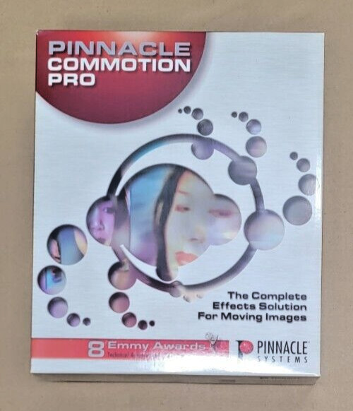 Pinnacle Commotion Pro  Effects Solution for Moving Images 210100174 NEW