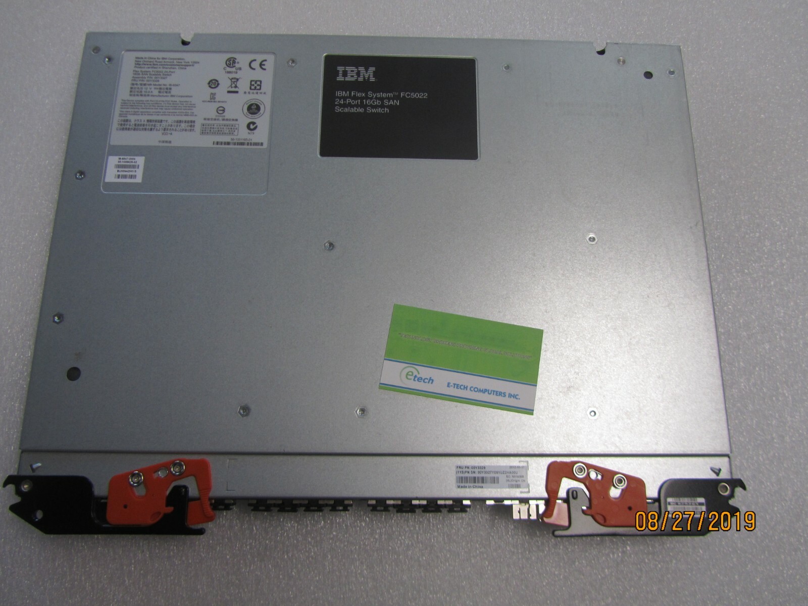 49Y4296 49Y4294 - IBM Flex System EN2092 Gigabit Ethernet Scalable Switch Module