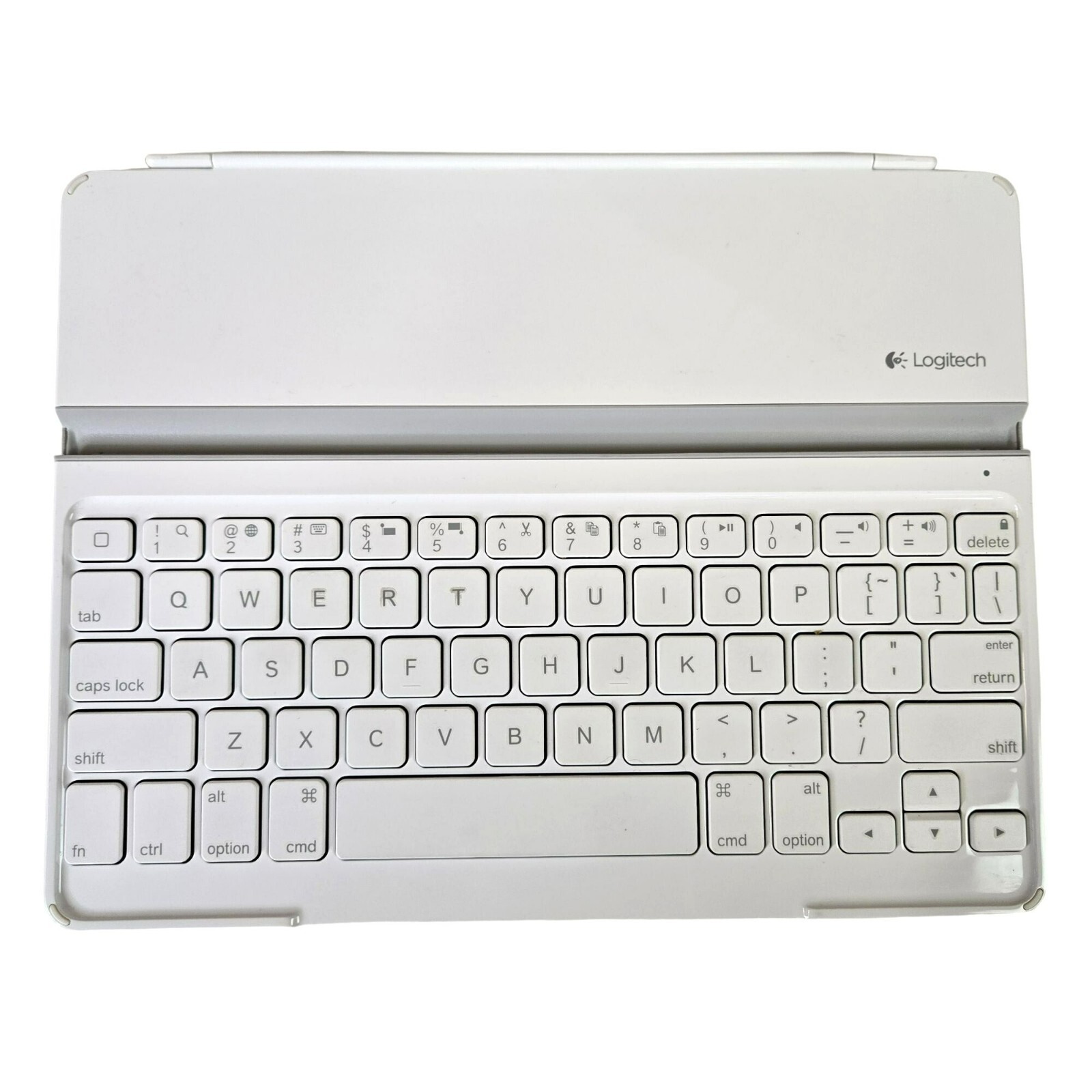 Logitech - Y-R0032 - White - Bluetooth Wireless Ultrathin Keyboard Cover