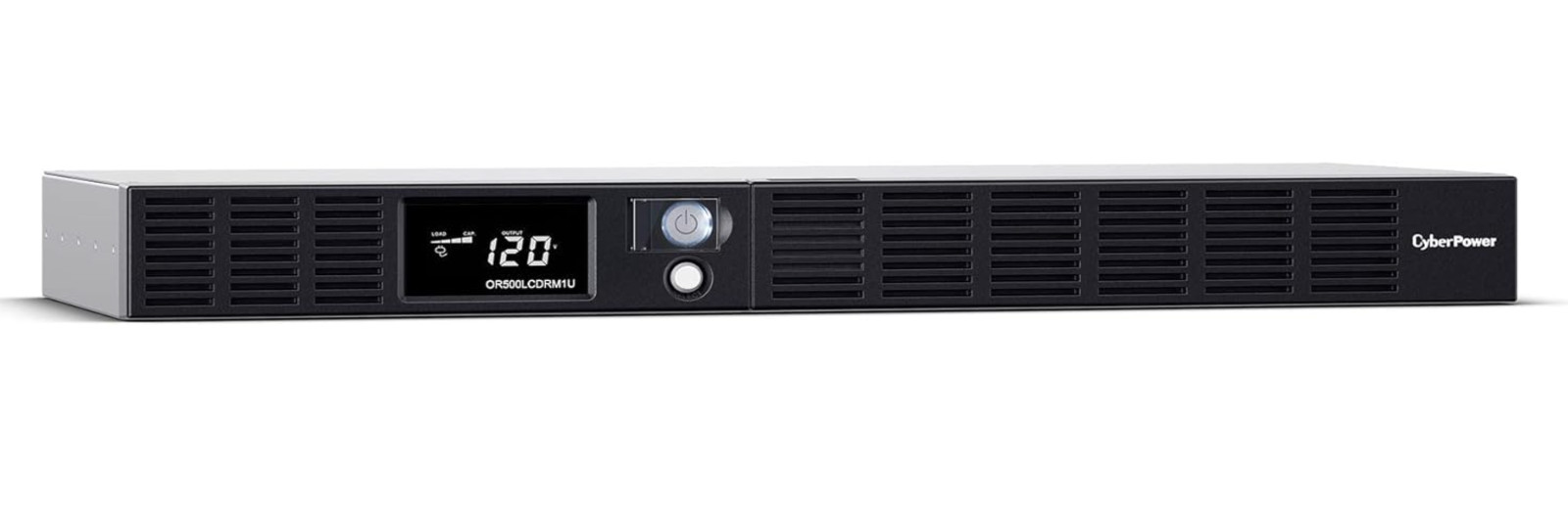 CyberPower OR700LCDRM1U Smart LCD UPS, 700VA/400W, 6 Outlets, AVR, 1U Rackmount