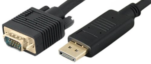 AddOn 6ft DisplayPort (Male) to VGA (Male) Black Cable (displayport2vga6f)